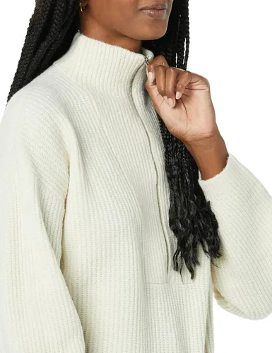 Vista 5 de Tienda Essentials Women's Mid Gauge Stretch Half Zip Polo Collar Sweater (Previously Daily Ritual)