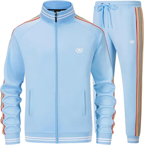 Vista 2 de W JIANWANG Conjunto de chándal para hombre