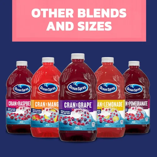 Vista 9 de Ocean Spray® Bebida de jugo de arándano blanco, botella de 64 onzas líquidas (paquete de 1)