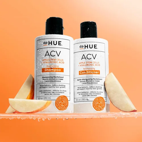 Vista 3 de dpHUE ACV Acondicionador revitalizante - 8.5 oz - Apoya el crecimiento saludable del cabello - Con vinagre de sidra de manzana y ácido hialurónico