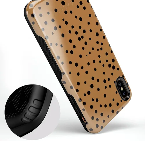 Vista 119 de Casely Funda para iPhone Xs Max Funda con estampado de festival (solo buenas vibraciones)