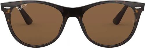 Vista 15 de Ray-Ban Gafas de sol redondas fotocromáticas Wayfarer Ii Evolve RB2185 para hombre Negro/G-15 Verde