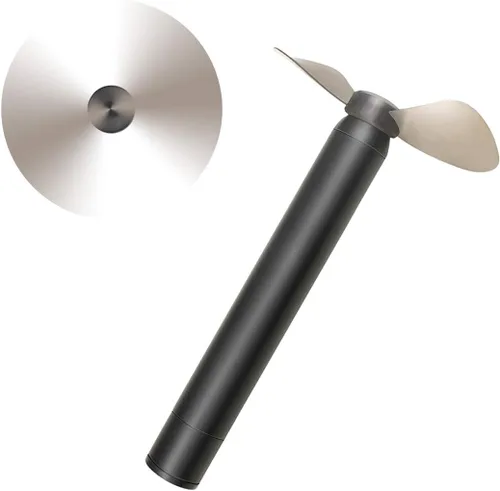 Vista 9 de GS GLOWSEEN Travel Essentials - Mini ventilador de bolsillo para mujeres y hombres, lectura en casa, oficina, al aire libre, camping, viajes