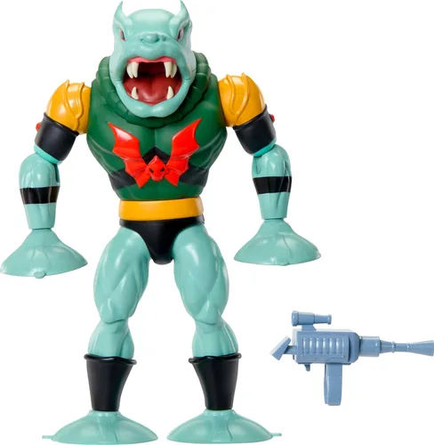 Vista 10 de Masters of The Universe Origins - Figura de acción Buzz-Off Cartoon Collection, 5.5 pulgadas, líder de abeja de TV de los años 80 alado y con gafas