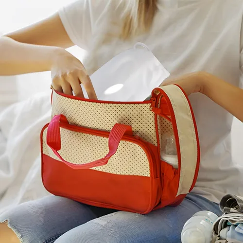 Vista 7 de Bolsa esterilizadora de vapor de silicona de 2L para biberones, bolsa esterilizadora reutilizable para accesorios de sacaleche, chupetes