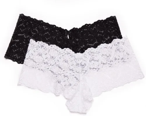 Vista 4 de Smart & Sexy Llustrious Lace Cheeky Boyleg para mujer