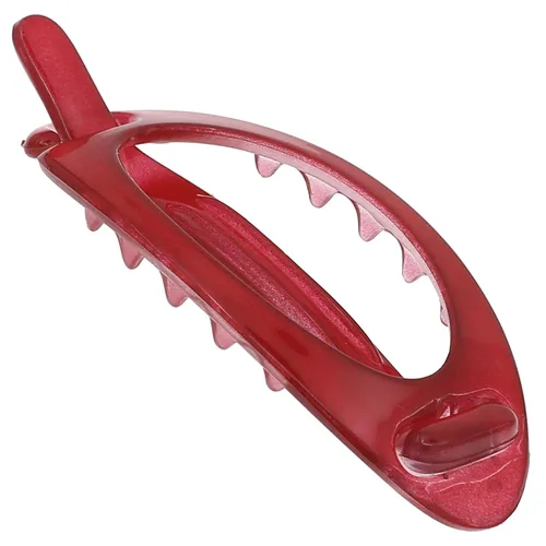 Vista 11 de Camila Paris CP2320 - Pinza de pasador de pelo francés, soporte flexible para cola de caballo sin piezas metálicas, pinzas de agarre fuerte