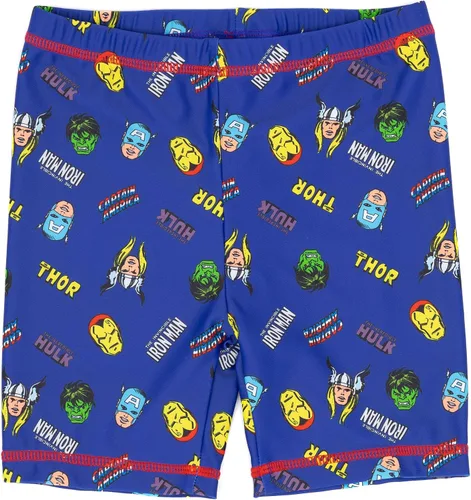 Vista 5 de Marvel Traje de baño para niños y niños, conjunto de traje de baño de dos piezas