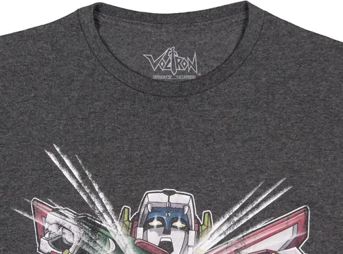 Vista 4 de Voltron - Camiseta para hombre, diseño gráfico vintage