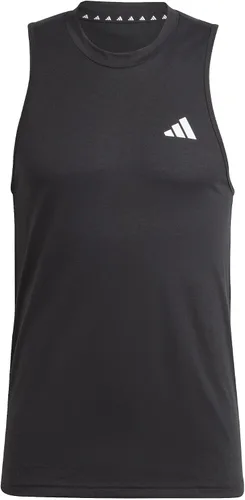 Vista 5 de adidas Camiseta sin mangas con logotipo de Training Essentials Feel Ready para hombre