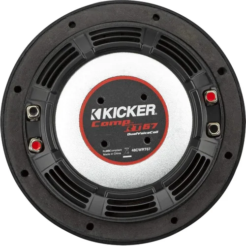 Vista 2 de KICKER 48CWRT672 CompRT 6.75" Subwoofer, DVC, 2 ohmios