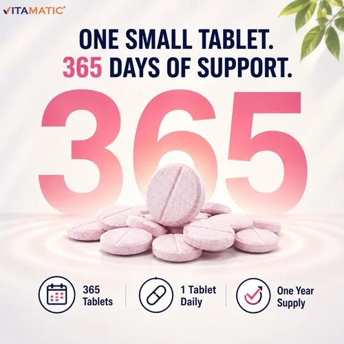 Vista 4 de Vitamatic Vitamina B12 1000 mcg de disolución rápida - 365 tabletas - Sabor natural de bayas - Apoya el metabolismo energético y la salud