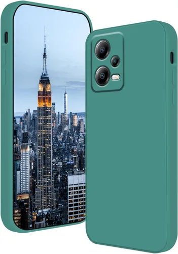 Vista 14 de Compatible con Redmi Note 12 Pro Plus Funda de silicona líquida verde oscuro, tacto suave para Xiaomi Redmi Note 12 Pro Plus Funda de teléfono