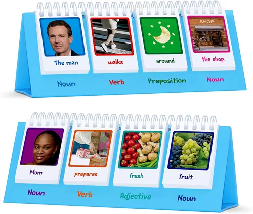 Vista 9 de CVC Word Flip Chart - 40 Tarjetas de doble cara con palabras de vocal corta, independiente, herramienta educativa de aprendizaje para suministros