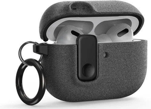 Vista 15 de VRS Design Modern Lock - Funda para Apple AirPods Pro de 3ª generación (2025), estilo protector elegante con seguridad de bloqueo compatible