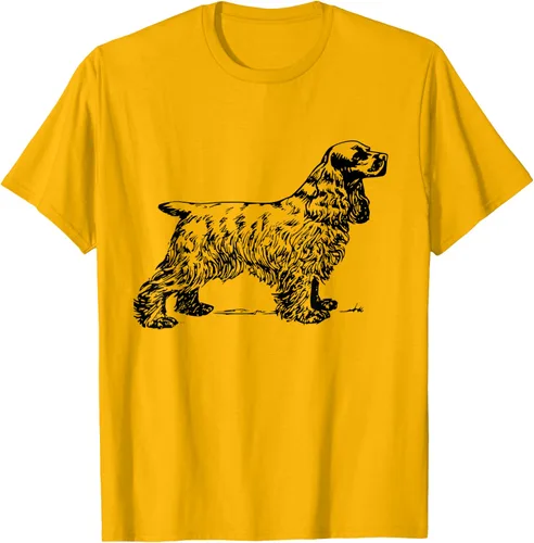 Vista 11 de Cocker Spaniel - Camiseta para perro Cocker Spaniel, gris, S Asfalto