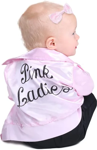 Vista 4 de Grease Pink - Disfraz infantil para mujer