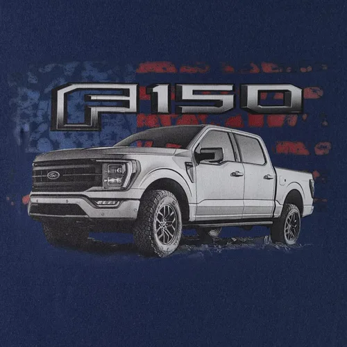 Vista 3 de Ford Trucks F-150 Graphic - Camiseta de manga corta para hombre