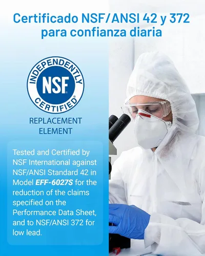 Vista 3 de EcoAqua EFF-6027A Repuesto para Samsung DA29 – 00020B, HAF-CIN/EXP, 46 – 9101 Filtro de agua para nevera