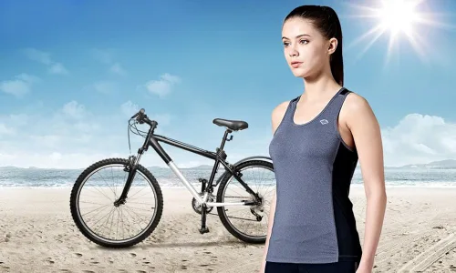 Vista 8 de Santic Camiseta sin mangas de ciclismo para mujer
