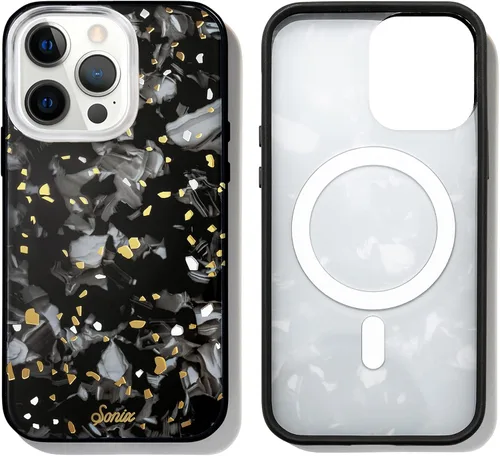 Vista 245 de Sonix - Funda para iPhone 12 y iPhone 12 Pro, compatible con MagSafe, probada contra caídas de 10 pies, Brown Tort, diseño de carey marrón