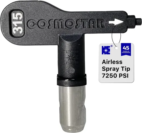 Vista 17 de Cosmostar 211 Boquilla de punta de pulverización sin aire resistente, reversible, fácil de limpiar, compatible con RAC IV y TRU211 Tip Guard
