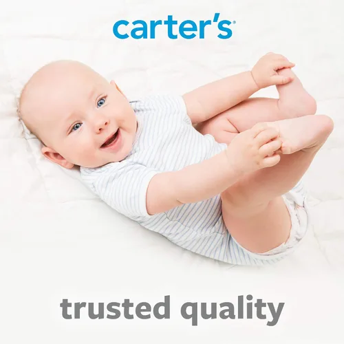 Vista 6 de Carters - Protector de colchón ajustable impermeable para cuna y protector de colchón para cuna de bebé, sábana protectora para niños y niñas