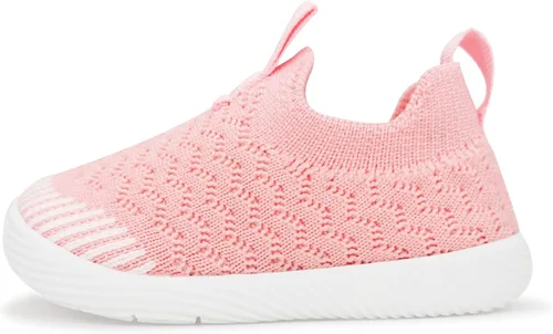 Vista 2 de Zapatos de bebé para niño y niña, zapatos para caminar sin cordones para bebés, zapatos para primeros pasos, 6, 9, 12, 15, 18, 24 meses