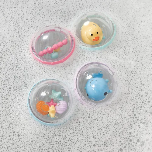 Vista 3 de Munchkin® Float & Play Bubbles™ - Juguete de baño para bebés y niños pequeños, 4