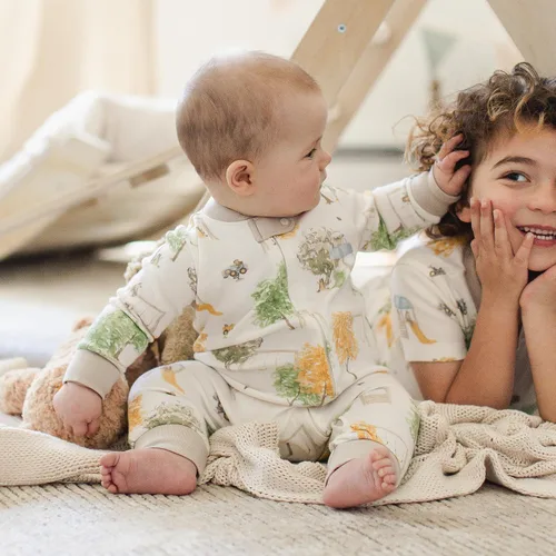 Vista 34 de Burt's Bees Baby - Pijama de una pieza para bebé, mameluco para dormir y jugar, algodón 100% orgánico, cremallera frontal