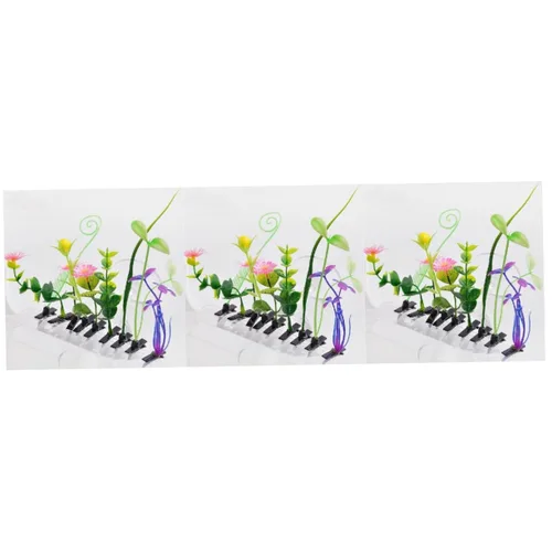 Vista 3 de FRCOLOR Broches de brote, 30 unidades, lindas pinzas para el pelo de brotes de frijoles para mujeres, horquilla de flores, plantas, hierba, pasador