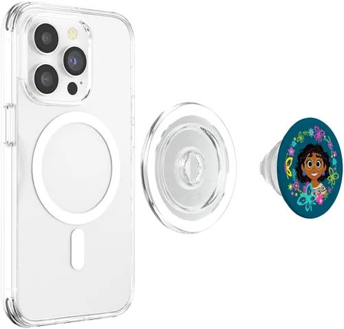 Vista 3 de Disney Encanto Mirabel Magical Flowers PopSockets MagSafe PopGrip para iPhone