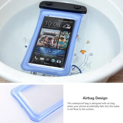 Vista 6 de Funda impermeable flotante para teléfono para Samsung Galaxy S26 S25 S24 S23 S22 Ultra Plus S21 FE A57 A37 A17 A16 A15 Google Pixel 10 9a 8 iPhone