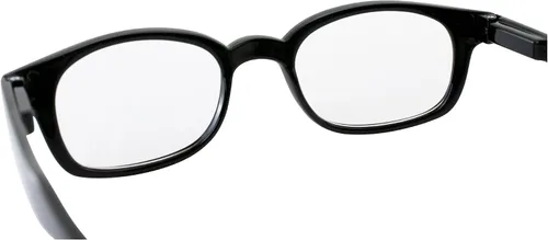Vista 5 de 2 pares de lentes de motocicleta con montura negra, lentes ahumadas transparentes