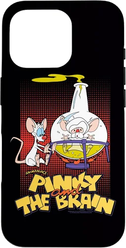 Vista 20 de Pinky and the Brain Lab Flask Case for iPhone 17