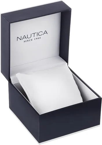 Vista 3 de Nautica - Reloj de silicona de resina de cuarzo para hombre