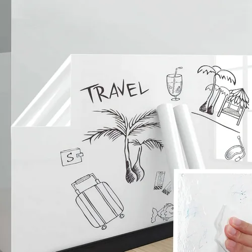 Vista 7 de Heroad Película protectora transparente impermeable y autoadhesiva extraíble para armarios de cocina, estantes, cajones, estantes, escritorios, 17.7
