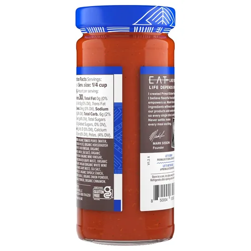 Vista 6 de Primal Kitchen Salsa de cóctel sin azúcar, orgánica, 8.5 onzas
