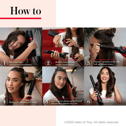 Vista 6 de Revlon One-Step™ Secador y Rizador Seca y Riza el Cabello en una Sola Herramienta