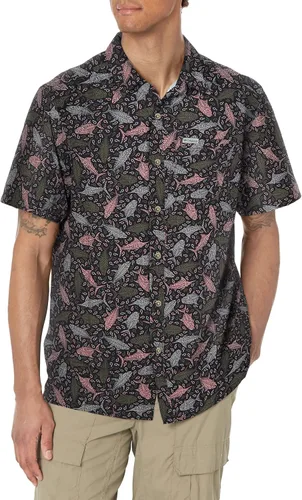 Vista 77 de Columbia - Camisa Super Slack Tide Camp de manga corta para hombre