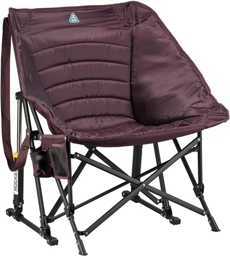 Vista 8 de GCI Outdoor Mecedora Plegable para Exteriores con Dosel para Protección Solar Azul real