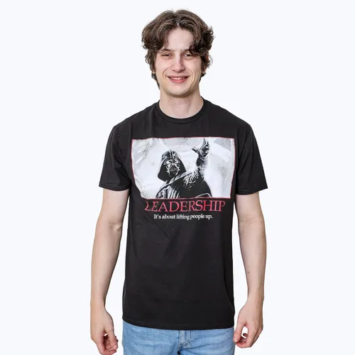 Vista 4 de STAR WARS Darth Vader Leadership - Camiseta con póster motivacional para hombre