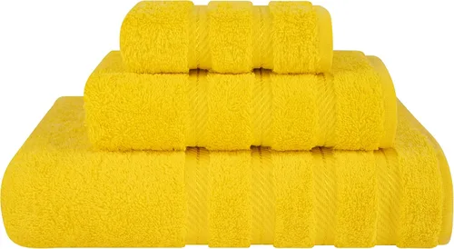 Vista 144 de American Soft Linen - Juego de toallas de 3 piezas, 1 toalla de baño, 1 toalla de mano y 1 toalla pequeña, 100% algodón turco para baño, juego