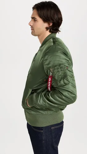 Vista 4 de Alpha Industries Chaqueta de vuelo Ma-1 Mod Bomber para hombre