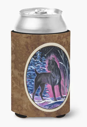 Vista 182 de Caroline's Treasures SS8447CC Starry Night English Bulldog - Enfriador para latas o botellas, lavable, funda plegable con aislamiento para bebidas