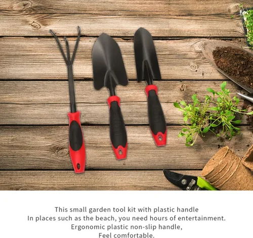 Vista 6 de BESPORTBLE 1 juego de herramienta esencial de jardinería para paisajismo al aire libre, implementos de jardinería agarre cómodo para trasplante