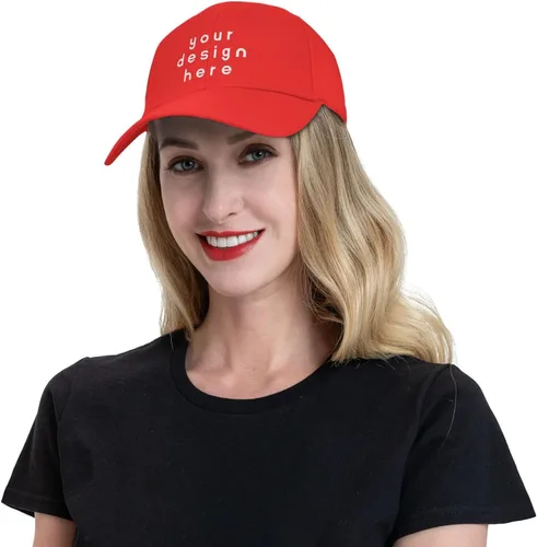 Vista 5 de Sombrero personalizado Agregue su propio logotipo de foto o imagen Diseñe sus sombreros personalizados