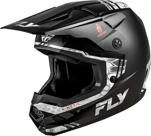 Vista 11 de Fly Racing Kinetic Verdict Casco - Casco protector para moto de tierra, MTB, BMX y motocicletas Negro mate