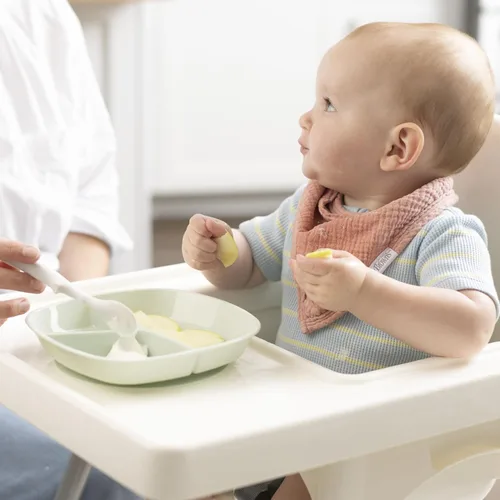 Vista 3 de Dr. Brown's cucharas para niños pequeños con punta suave, paquete de 6, multicolor