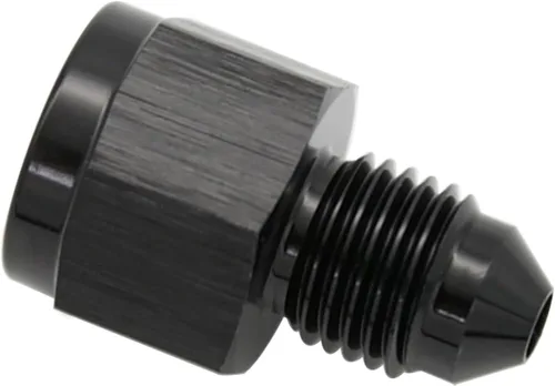Vista 5 de 1/8 NPT hembra a -3 AN AN3 macho Flare Thread Expander adaptador Expander Accesorios de manguera Aluminio Negro